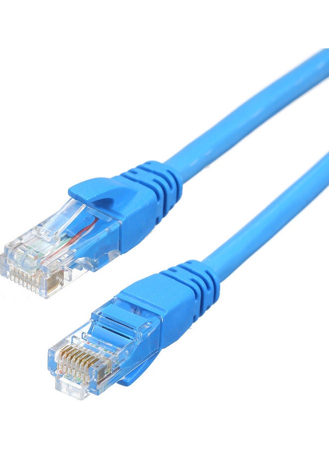 CAT 6 Ethernet Cable Lan Network Internet Patch Cord Blue - Image 1